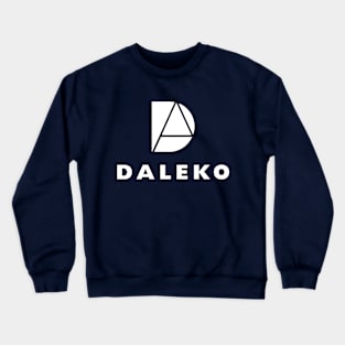 Daleko logo - light single color vertical Crewneck Sweatshirt